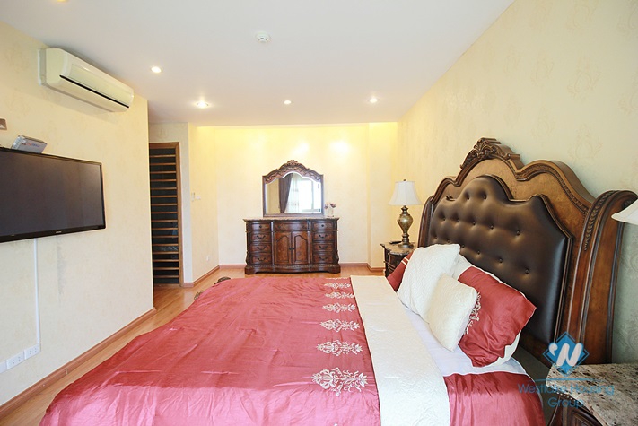 High quality penthouse apartment for rent in Ciputra, Tay Ho, Ha Noi